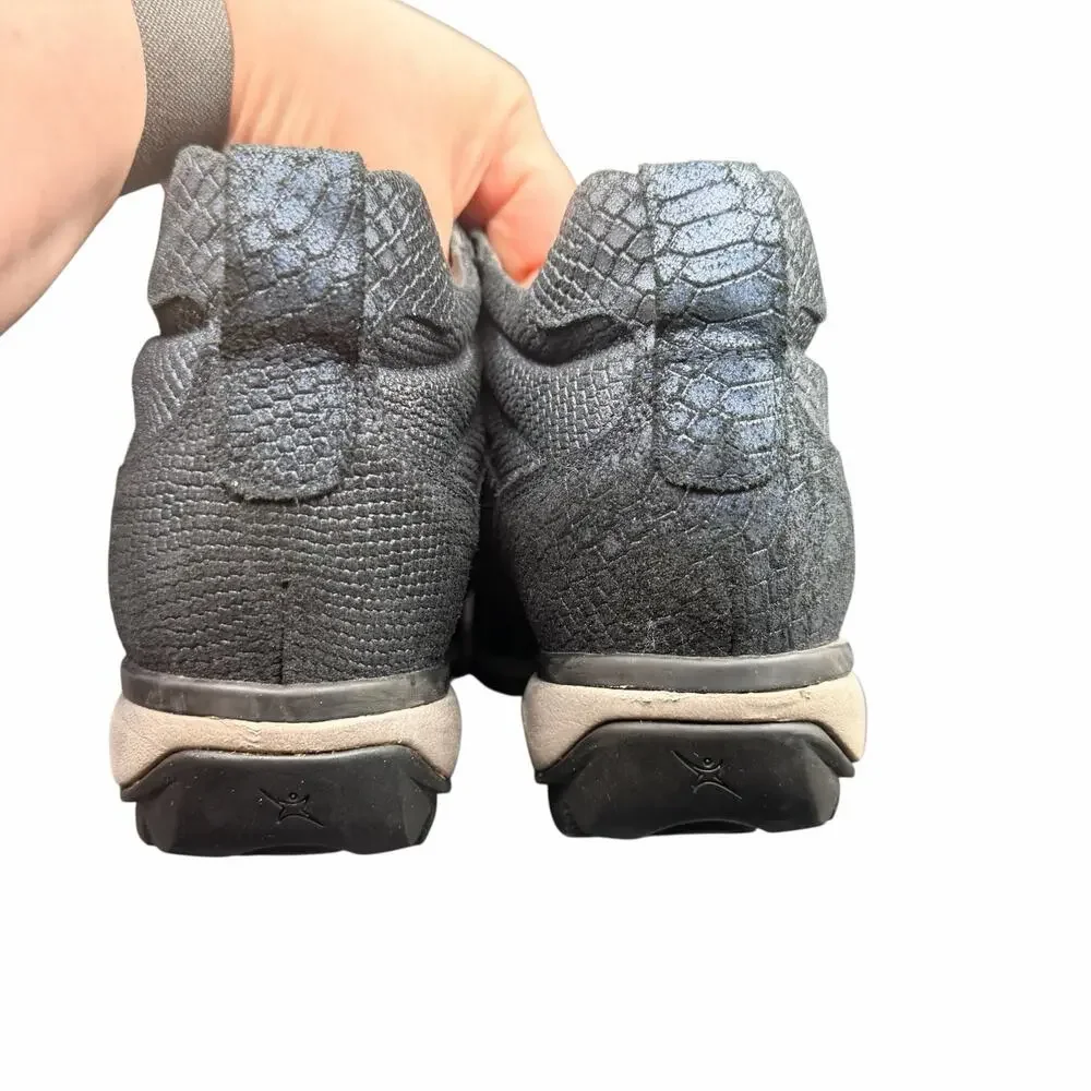 Xsensible Stretchwalker Zip Lace Sneakers Dark Blue Women 7.5 EU 38